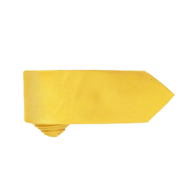 Sunflower - Back - Premier Unisex Adult Micro Waffle Tie
