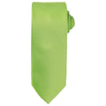 Lime - Front - Premier Unisex Adult Micro Waffle Tie