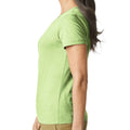 Pistachio - Side - Gildan Womens-Ladies Softstyle Plain Ringspun Cotton Fitted T-Shirt