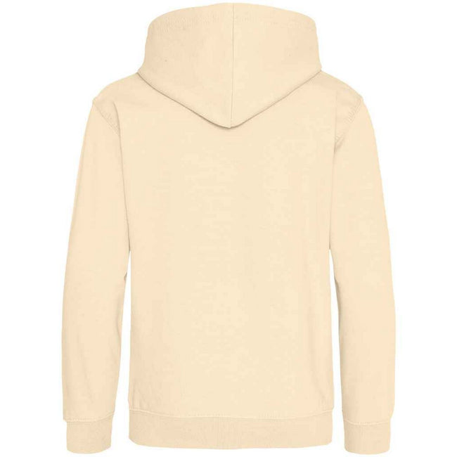 Vanilla Milkshake - Back - Awdis Childrens-Kids Heather Hoodie