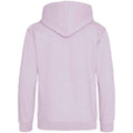 Lilac - Back - Awdis Childrens-Kids Heather Hoodie