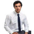 Navy - Back - Premier Unisex Adult Slim Knitted Tie