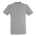 Grey Marl - Front - SOLS Mens Regent Marl T-Shirt