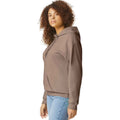Brown Savana - Side - Gildan Unisex Adult Softstyle Plain Midweight Hoodie