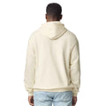 Off White - Back - Gildan Unisex Adult Softstyle Plain Midweight Hoodie