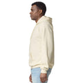 Off White - Side - Gildan Unisex Adult Softstyle Plain Midweight Hoodie