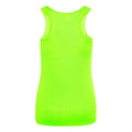Electric Green - Back - AWDis Cool Womens-Ladies Moisture Wicking Girlie Tank Top