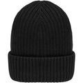 Black - Back - Native Spirit Unisex Adult Wide Cuff Beanie