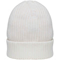 Ivory - Back - Native Spirit Unisex Adult Wide Cuff Beanie