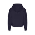 New French Navy - Back - Awdis Womens-Ladies Relaxed Fit Hoodie
