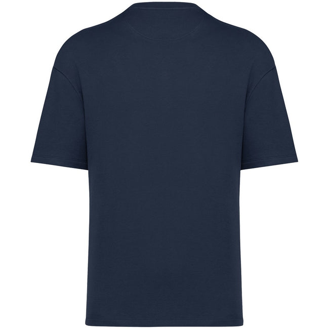 Navy - Back - Native Spirit Mens French Terry T-Shirt