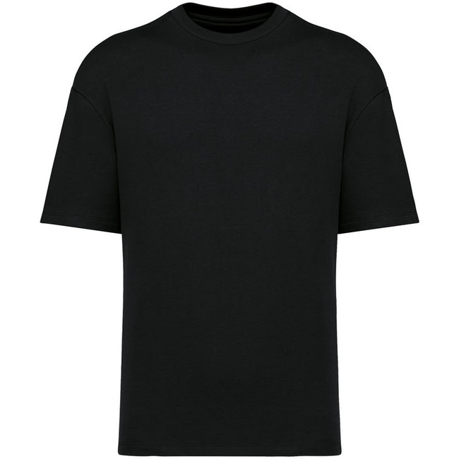 Black - Front - Native Spirit Mens French Terry T-Shirt