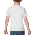 White - Back - Gildan Childrens-Kids Cotton Heavy T-Shirt