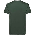 Bottle Green - Back - Fruit of the Loom Unisex Adult Super Premium Heather T-Shirt