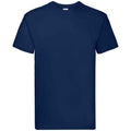 Navy - Front - Fruit of the Loom Unisex Adult Super Premium Heather T-Shirt