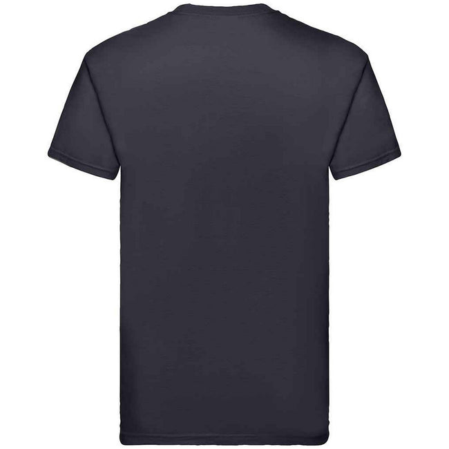 Deep Navy - Back - Fruit of the Loom Unisex Adult Super Premium Heather T-Shirt