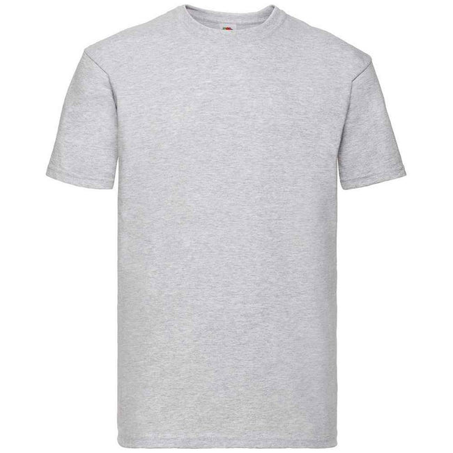 Grey - Front - Fruit of the Loom Unisex Adult Super Premium Heather T-Shirt