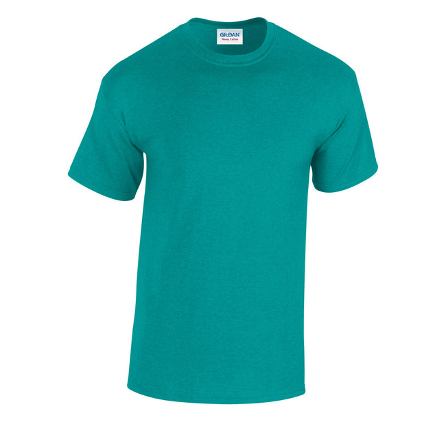 Antique Jade Dome - Front - Gildan Unisex Adult Plain Cotton Heavy T-Shirt
