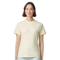 Off White - Front - Gildan Unisex Adult Plain Cotton Heavy T-Shirt