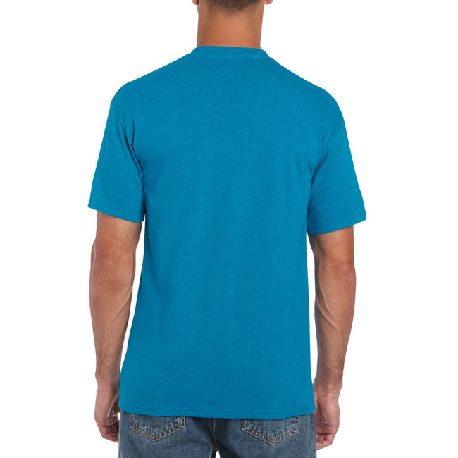 Antique Sapphire - Pack Shot - Gildan Unisex Adult Plain Cotton Heavy T-Shirt