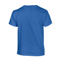 Royal Blue - Back - Gildan Childrens-Kids Plain Cotton Heavy T-Shirt