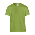 Kiwi - Front - Gildan Childrens-Kids Plain Cotton Heavy T-Shirt