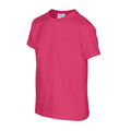 Heliconia - Side - Gildan Childrens-Kids Plain Cotton Heavy T-Shirt