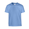 Carolina Blue - Front - Gildan Childrens-Kids Plain Cotton Heavy T-Shirt