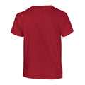 Cardinal Red - Back - Gildan Childrens-Kids Plain Cotton Heavy T-Shirt
