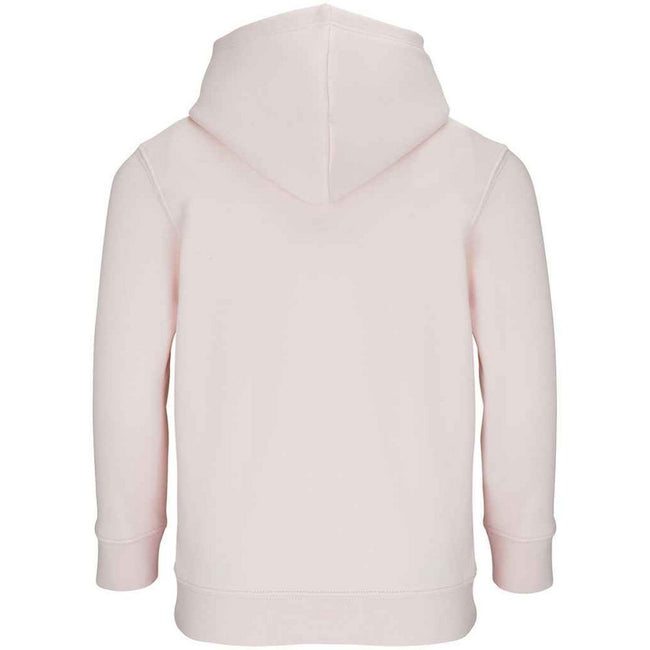 Creamy Pink - Back - SOLS Childrens-Kids Connor Hoodie