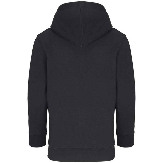 Black - Back - SOLS Childrens-Kids Connor Hoodie