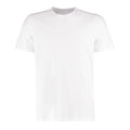 White - Front - Kustom Kit Mens Fashion Fit Cotton T-Shirt