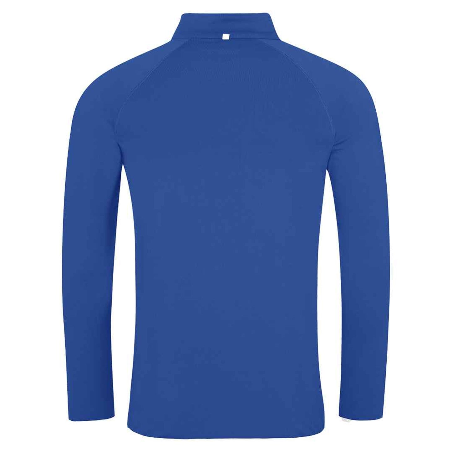 Royal Blue-Arctic White - Back - AWDis Cool Mens Half Zip Sweat Top