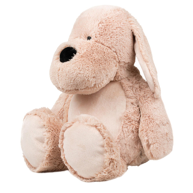 Brown - Front - Mumbles Dog Plush Toy