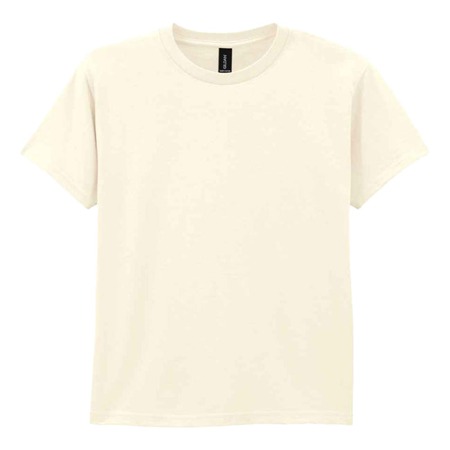 Off White - Front - Gildan Childrens-Kids Cotton Heavy T-Shirt