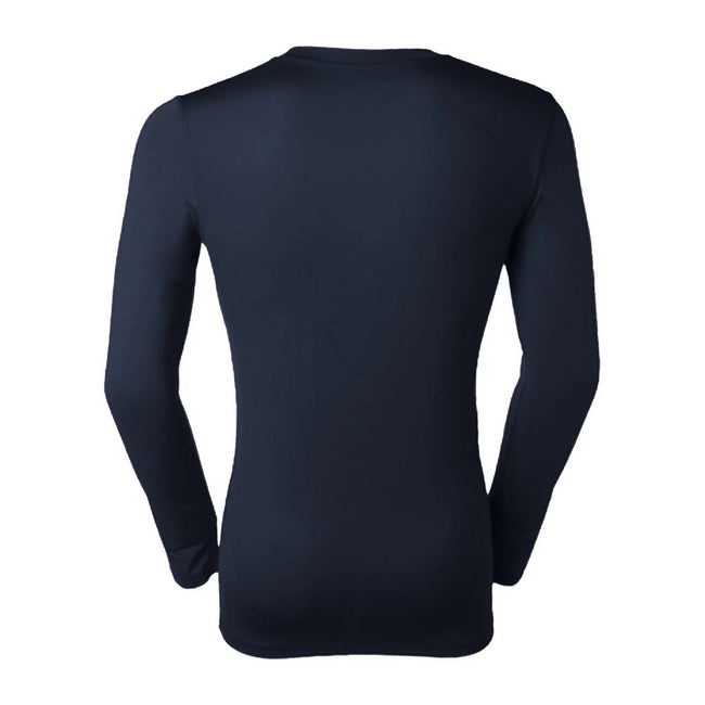 Navy - Back - GAMEGEAR Mens Warmtex Long-Sleeved Base Layer Top