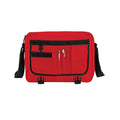 Classic Red - Back - Bagbase Contrast Detail Messenger Bag