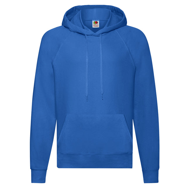 Royal Blue - Front - Fruit Of The Loom Unisex Adult Lightweight Hooded Sweatshirt