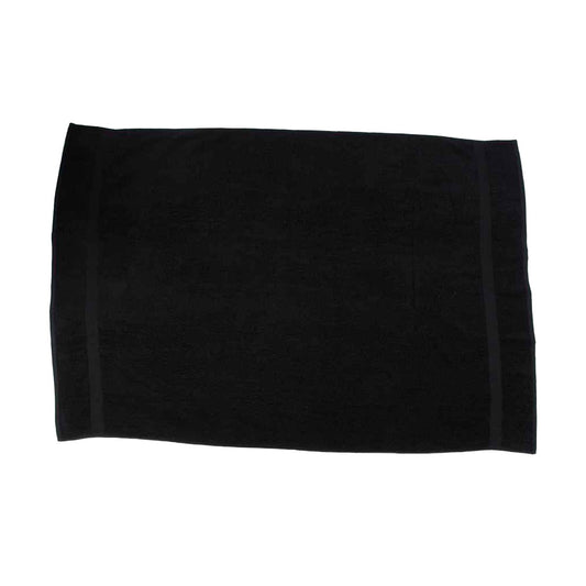 Black - Front - Towel City Luxury Bath Sheet