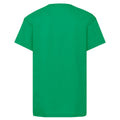 Kelly Green - Back - Fruit Of The Loom Childrens-Kids Original T-Shirt