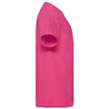 Fuchsia - Side - Fruit Of The Loom Childrens-Kids Original T-Shirt