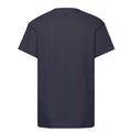 Deep Navy - Back - Fruit Of The Loom Childrens-Kids Original T-Shirt