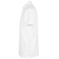 Optic White - Side - NEOBLU Mens Owen Pique Polo Shirt