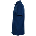 Deep Blue - Side - NEOBLU Mens Owen Pique Polo Shirt