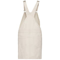 Ivory - Back - Native Spirit Womens-Ladies Eco Friendly Dungaree Dress