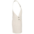 Ivory - Side - Native Spirit Womens-Ladies Eco Friendly Dungaree Dress