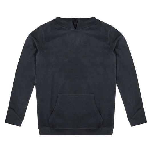 Jet Black - Front - Ecologie Unisex Adult Corcovado Organic Hoodie