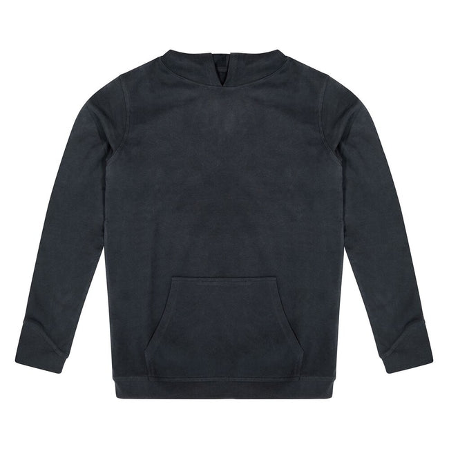Jet Black - Front - Ecologie Unisex Adult Corcovado Organic Hoodie