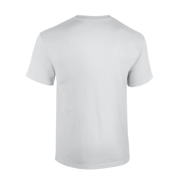 White - Back - Gildan Unisex Adult Cotton T-Shirt