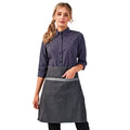 Black Denim - Back - Premier Unisex Adult Domain Waist Apron